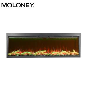 70inch Insert Freestanding Electric Fireplace Adjustable Heating Warm Air Stove
