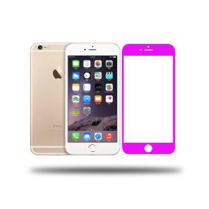 Colorful tempered glass screen protector for iPhone 6/6Plus, different colors