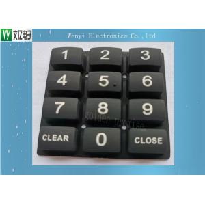 Printed Conductive Carbon Pill 45 Degree Silicone Rubber Keypad