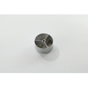 Zinc Alloy Aluminum Furniture Handles And Knobs Silver Paint Cylindrical Pillar