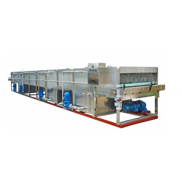 2.2KW Cooling Tunnel for Pasteurizing and Cooling Fruit Jam Cans in Juice Processing