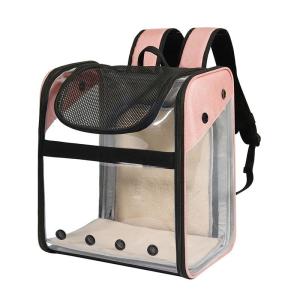 PVC Completely Transparent And Foldable Breathable Pet Travel Carrier Cat