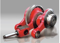 Quality EMSCO FB1600 mud pump power end spares, BOMCO F1600HL MUD PUMP POWER END SPARES , F1300 CRANKSHAFT, BULL BEAR, CROSSHEAD for sale