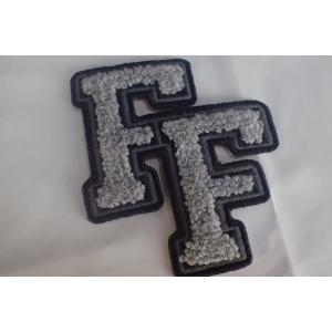 100% Towel Sew Chenille Custom Embroidered Patches