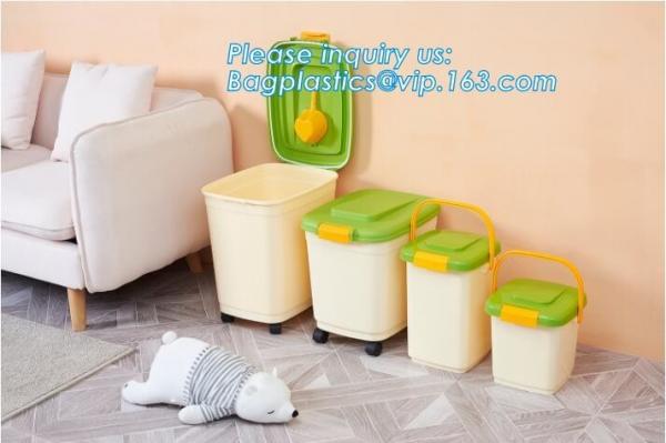 Product Categories rice storage container tea bucket trash can storage boxes food container, clothes storage box with ha