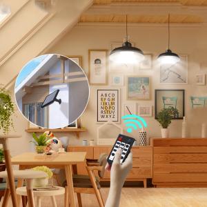 Work LED Shed Solar Light Kits 6500K For Camping Yard Solar Garden Lamp