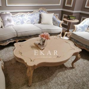 European Elegant Style Classic Wooden Coffee Tea Table