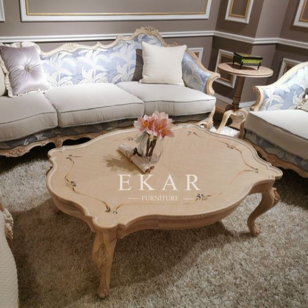 Buy European Elegant Style Classic Wooden Coffee Tea Table at wholesale prices