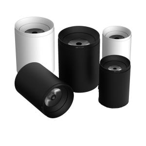 Black Surface Mounted Led Downlight Ip65 35W Power 360 Degree Rotatable