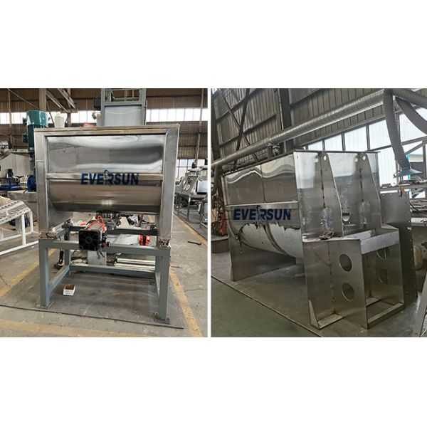 Propeller Blade Powder Particle Mucous Mixing Chemical Biological Food Breeding And Mixing Machine