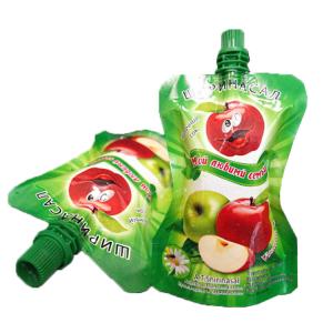 SGS Sealed 80 Micron Food Package Custom Spout Pouches