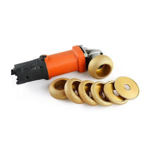 Vacuum Brazed Grinding Buffing Wheel For Hand Grinder 75mm