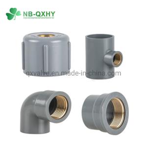 Light Gray UPVC Pipe Fittings DIN Standard Pn10 and Pn16 for Long-Lasting