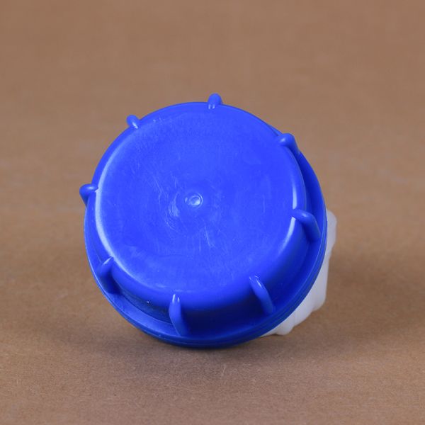 Secure Capsule Closure for Custom Logo White 50MM Vented Bottle Caps in HDPE Material