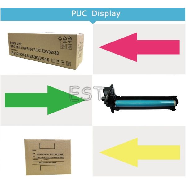 Compatible OPC Drum Unit Canon C - EXV33 For CANON IR 2520i IR2525 IR2525i IR2530i