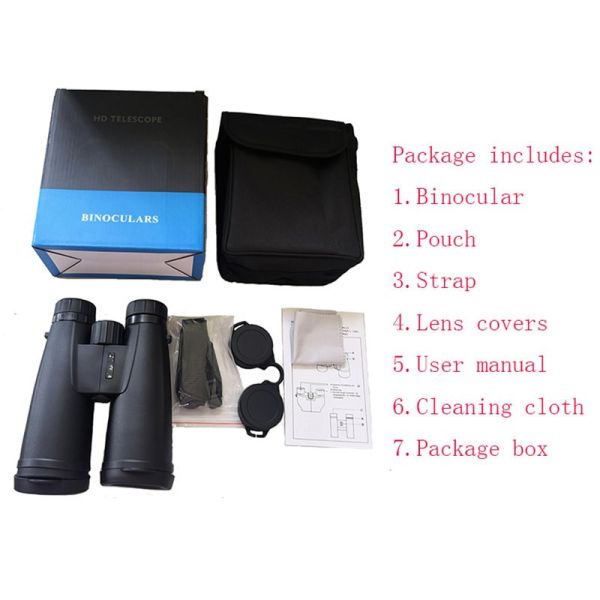 10-30X50 Water Proof Binoculars Fogproof FMC BK7 Lens Coating