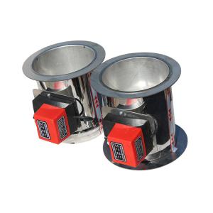Stainless Steel / Galvanized Sheet Duct Zone Dampers Automatic Adjustable 4n