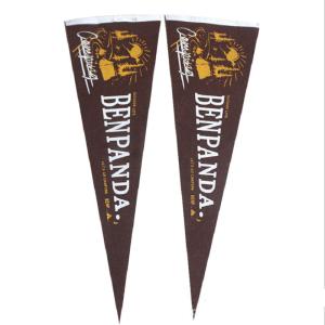 Swil 100 Felt Pennant Banner , Triangle Wool Sports Banners