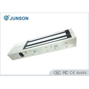 Quality Holding Force 1200lb Electromagnetic Lock , single double door magnetic lock with LED-JS-500S for sale