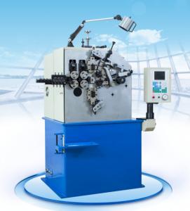 Quality 50 mm CNC Wire Spring Coiling Machine Consisting Of Wire Feeding Axis And Cam Axis for sale