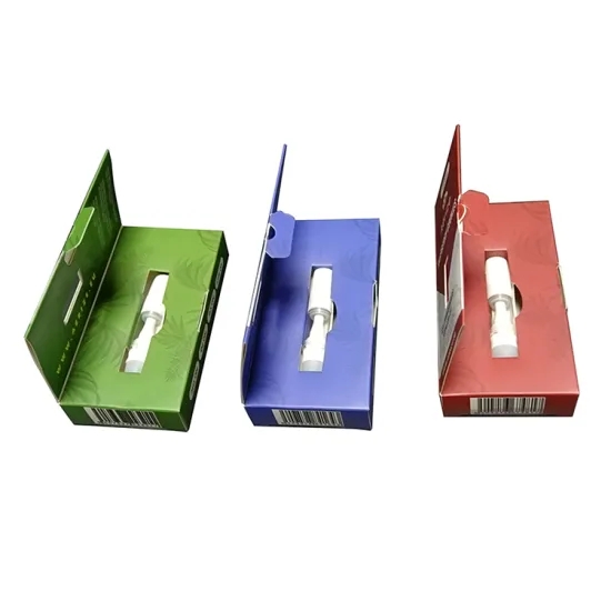 0.5ml 1ml CBD Eco Friendly Packaging Boxes