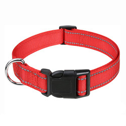 Woven Logo Puppy Flashing Collar