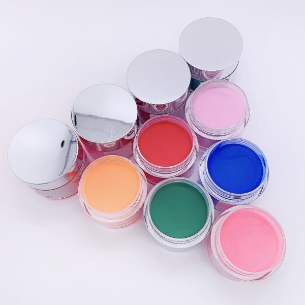 Factory Wholesale Private Logo Custom Brand Dipping Powder Color Autumn Collection Clear Nail Art Dipping Powder