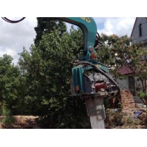 Compact Structure Vibratory Pile Driving Equipment Accurate Quick Piling Speed