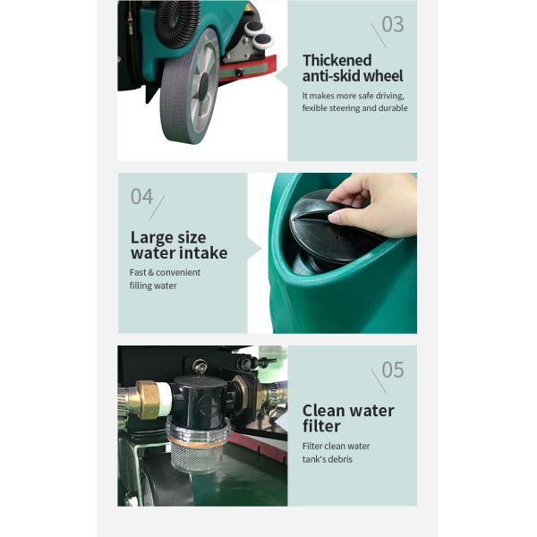 Floor Cleaning Scrubbing Machine Battery Powered Commercial Floor Scrubber Single Disc Floor Scrubber