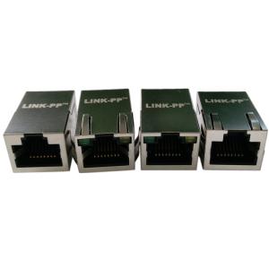 Quality RTF-113BAH3A | LPJ1022BHNL RJ45 1x1 Tab up w/ Transformer 10/100 Base-T w/ LED for sale