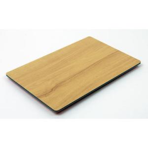 PE / PVDF Coating Aluminum Wooden Composite Panel 1220mm Easy Maintenance
