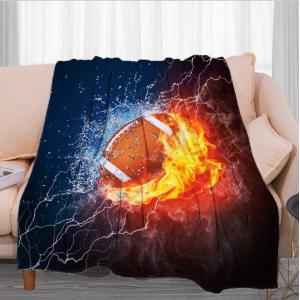 Digital Printing Polar Fleece Blanket With High Warm Retention
