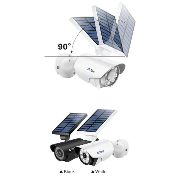 Spy Camera Case Solar Led Motion Sensor Light , Solar Panel Security Light