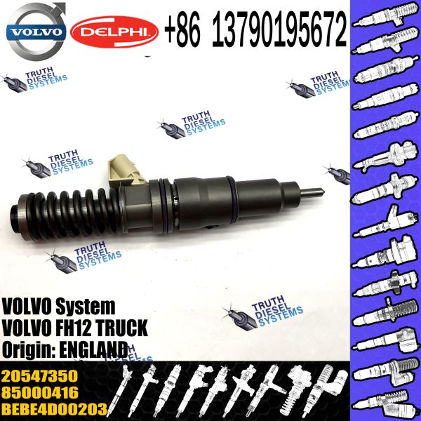 Direct Sale Diesel Fuel Injector 20547350 85000416 EX631016 BEBE4D00203 For VOL FH12 TRUCK