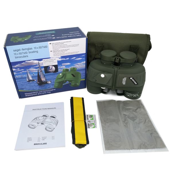 Waterproof Nitrogen 10×50 Binoculars Telescope With FMC Lens Coating