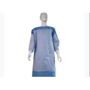 China Reinforced Sterile Disposable Protective Equipment Hospital Surgical Gown on sale