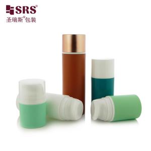 PA609 Snap On Type Pump PP PCR Recycled Material Airless Lotion Bottle Packaging