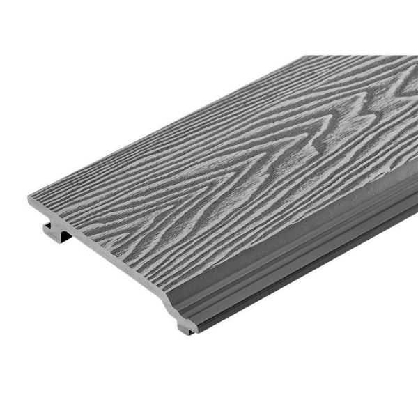 Buy 148mm Outdoor 3D Wall Cladding Deep Embossed Wood Plastic Composite Decking at wholesale prices