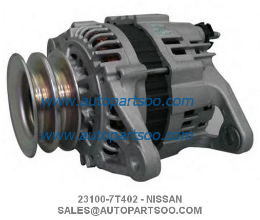 Buy 23100-7T400, 23100-7T402 - NISSAN Alternator 12V 60A Alternadores TD25,TD27 at wholesale prices