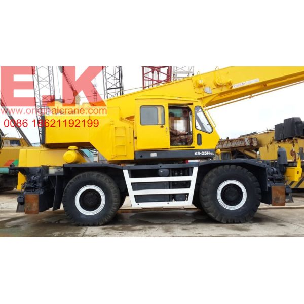 Buy Japanse Hydraulic KATO rough terrain crane 25ton (KR25H-IIIL), truck crane, 50ton mobile at wholesale prices