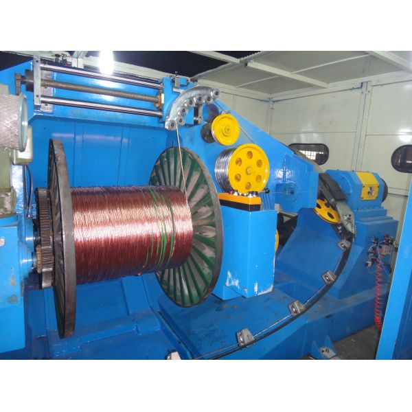 1250 Electric Copper Bunching Machine Cantilever Type Cable Single Twist Bunching Machine