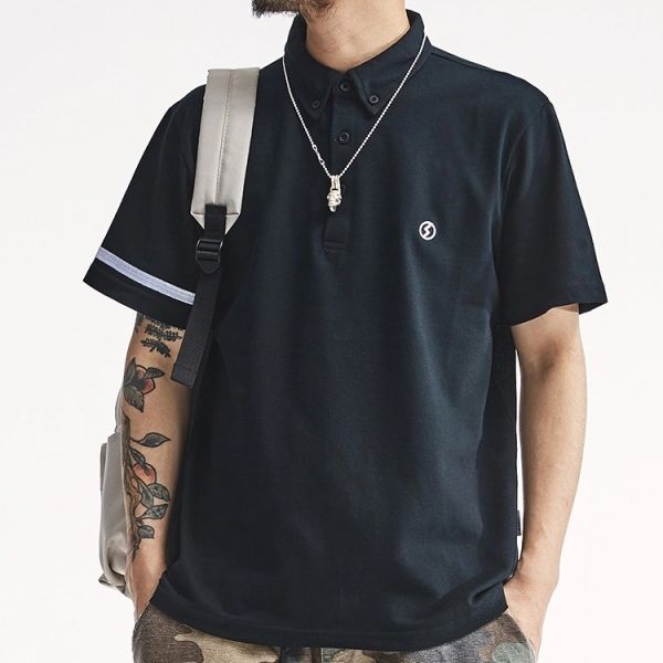 Buy Lightweight Breathable Polo Shirts Custom Made Casual Style Quick Dry at wholesale prices