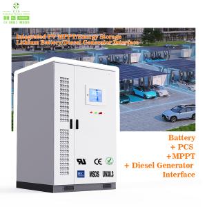 Commercial Solar Battery EV Charging Station 100kW-500kW with PCS