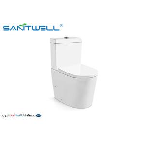 Bathroom Washdown Two piece toilet ISO9001 2000 Certification