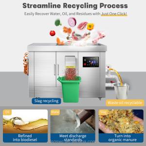 Commercial Food Waste Shredder Garbage Disposer Machine Food Waste Disposer