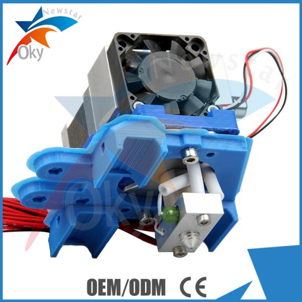 Buy ABS Metal 3D Printer Kits , 0.35mm Nozzle Assembled Filament Extruder at wholesale prices