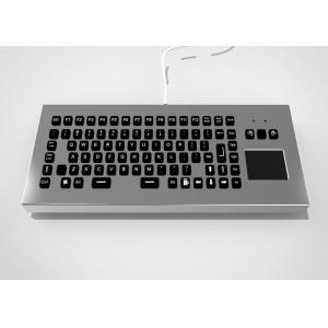 IP65 Metal Industrial Keyboard No Mounting Needed With Function Keys