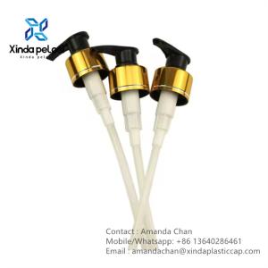 Aluminum Plastic Cap Soap Dispenser Pump Lotion Dispenser Pump for bottle