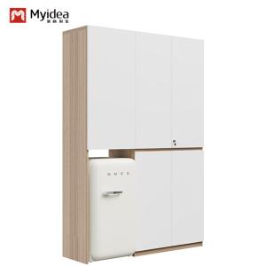 Support customization Modern Bedroom Wardrobe with Ample Storage and Hanging Rod