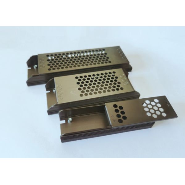 Buy LED Power Supply Cover / Industrial Aluminium Profile With Anodizing at wholesale prices